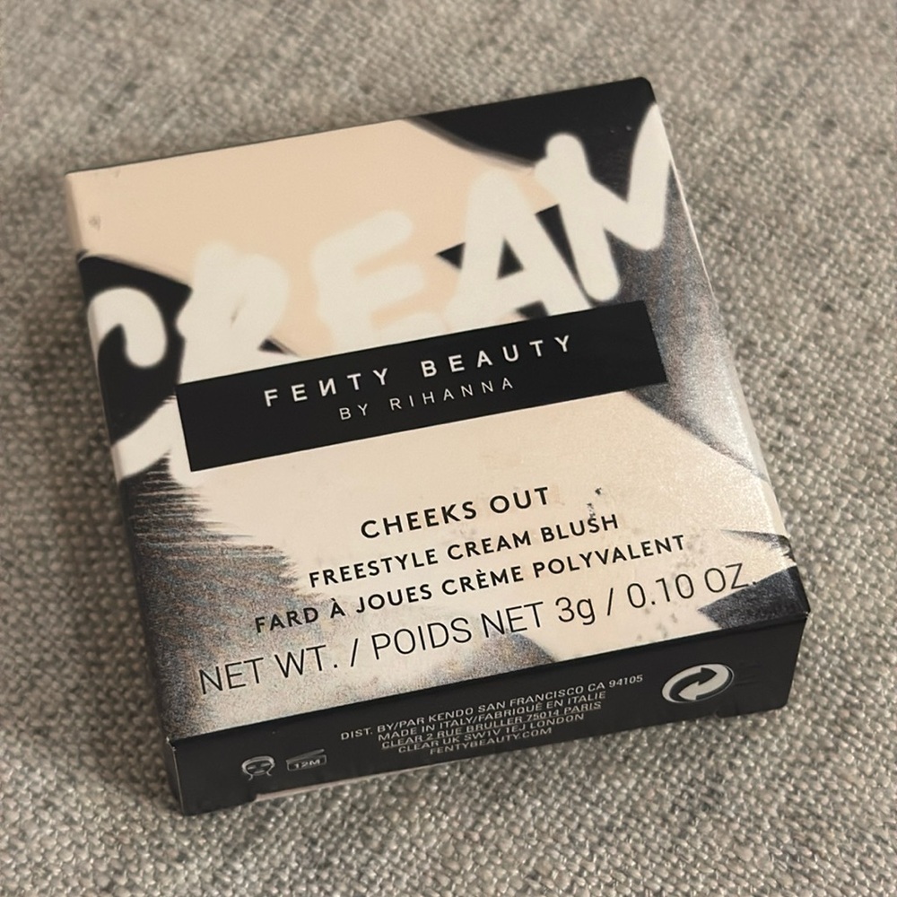 Fenty CHEEKS OUT FREESTYLE Cream Blush Peach Face 11 NEW IN BOX 3 grams